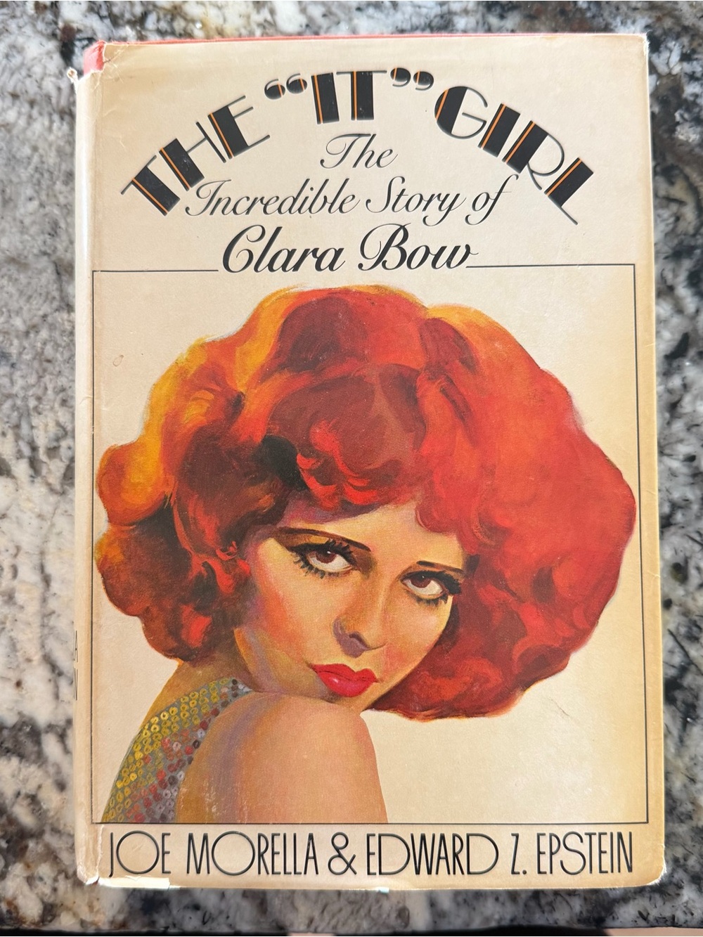 The “It” Girl The Incredible Story Clara Bow HC DJ 1976 2nd Printing Biography